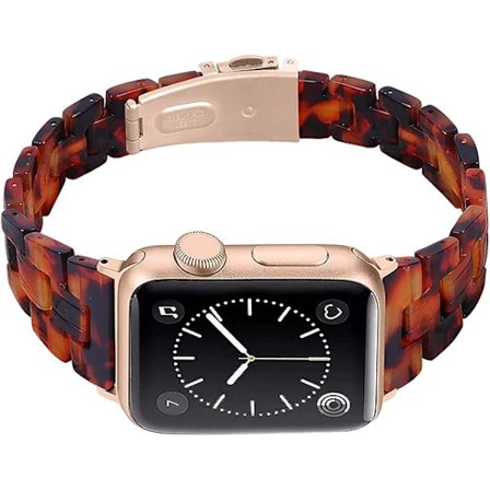 Resin Watch Band Kompatibel med Apple Watch Band 38mm 40mm, Thi
