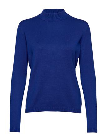 Srmarla Turtleneck Knit Turtleneck Polotröja Blå Soft Rebels