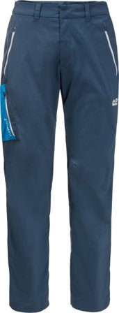 Jack Wolfskin Men's Overland Pants Men hiking trousers Blue 50