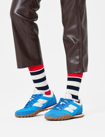 Happy Socks Stripe Sock - Red - 41-46