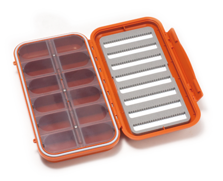 C&F Design Large 8-Row WP Fly Case w 12 Comp (CF-3308) Burnt Orange