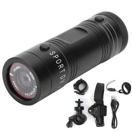 1080P HD Utendørs Sports DVR Kamera Bil Motorsykkel Sykkel Kjøreopptaker