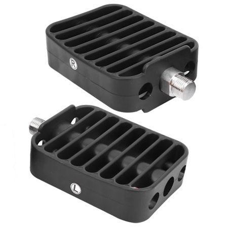 1 Pari Muoviset Kanootti Kajakki Merielämä Jalkatuki Poljin Levy Tarvikkeet Musta