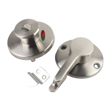 Badrumsdörrlås Dead Bolt Upptaget-indikator för Herr/Damtoaletter WC