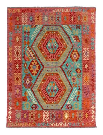 Kilim Afghan Old Style Rug 150X197 Wool, Afghanistan