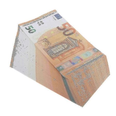 [LLC] 100 stk. Euro Rekvisitter Leg Sjov Lad Som Om Kontanter Rekvisit Valør Magiske Rekvisitter A