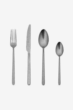 Eternum - Bestickset 16 delar Eternum Nardo - Silver - Bestick - Från Homeroom