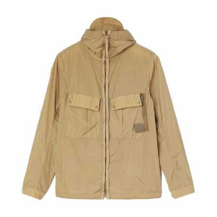 C.p. Company, Hooded Jacket Beżowy, Mężczyzna, Rozmiar: M