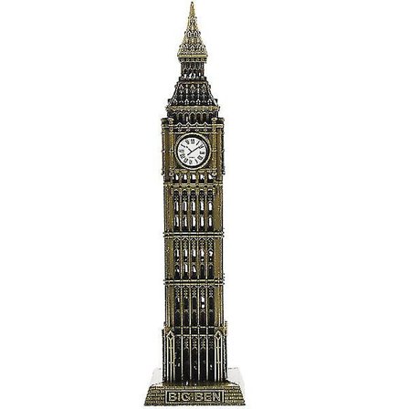 Big Ben England Metallbygning Modell Ornament Landemærker I London England Modell