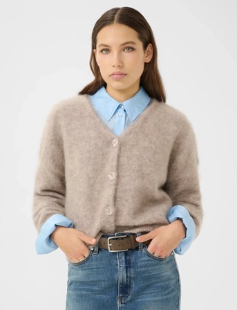 Gestuz Gzdebbie Cardigan - Cream - XL