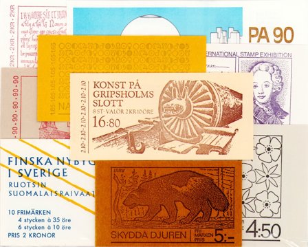 Sverige - Hæfter - Frimærkepakke - Postfrisk