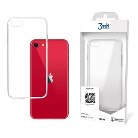 3MK iPhone SE Mobilskal AS Armor - Transparent