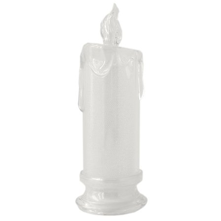 1 pakke flammefri stearinlys, batteridrevne juletema LED-stearinlys til julegave juledekoration