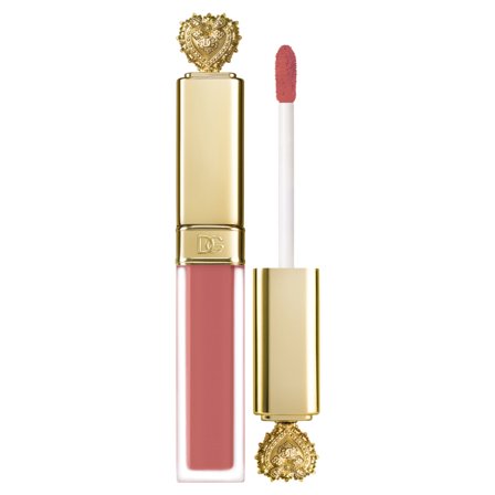 Dolce&Gabbana Everkiss Liquid Lip Rossetto liquido soft matte no transfer 90 Desire - Nude rosato 5ml - Rossetto