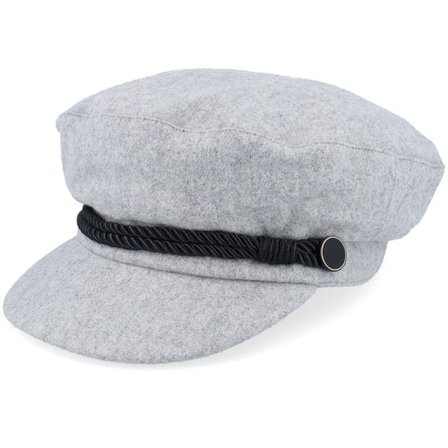 Seeberger - Grå vega Keps - Wool Blend Elbsegler13 Grey Vega Cap @ Hatstore