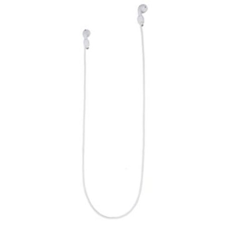 AirPods/AirPods Pro 2 halsrem i silikon - 70 cm - Vit