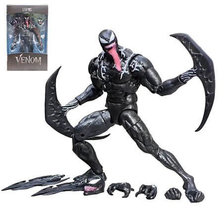 Venom Samlarfigur 6 tum, Venom Leksak, Premium Design Presenter
