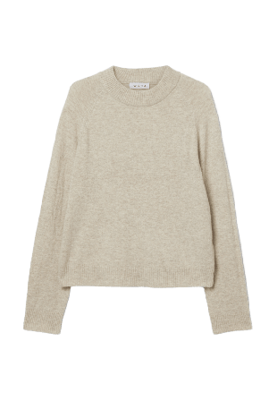 Wera Ulljumper SPRING Stickat Beige S