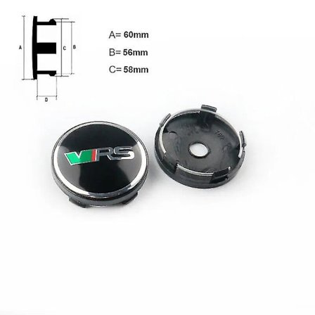 4 kpl 56mm 60mm Auton Pyörän Keskihatut Vanteet Peite Tarra Navan Hatut Skoda Octavia 1 2 3 A5 A7 A Vrs Mk1 Mk2 Mk3 Tarvikkeet