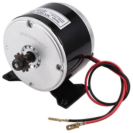 24V 250W Højhastigheds Motor Gear til 25H Kæde Reduktion Elektrisk Motor Tandhjul Børstede DC Motorer Rød