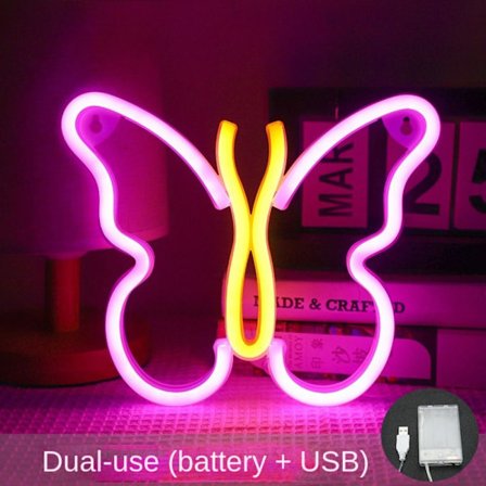 Butterfly Neon Lamp Neon Sign Light 3 3