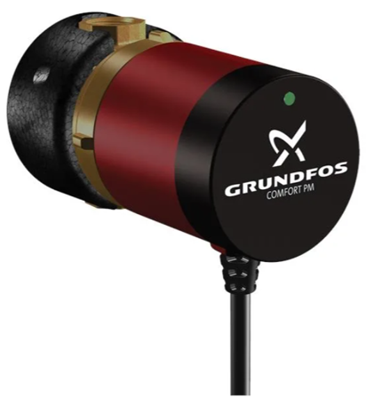 Grundfos Comfort UP15-14B PM Tappevarmtvannspumpe, Vann