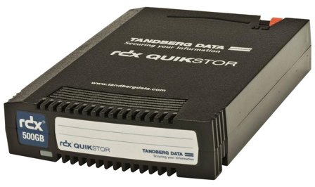 TANDBERG Overland Tandberg RDX QuikStor - RDX HDD-patron x 1 - 500 GB - lagringsmedier
