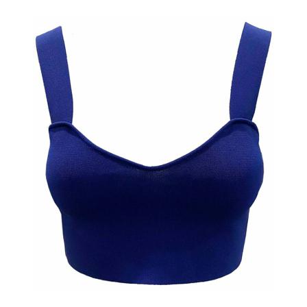 Stella McCartney Knitted Bra Top Blå, Dame