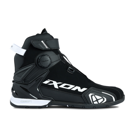 Buty Motocyklowe Ixon Bull 2 WP Czarny/Złamany Biały 45