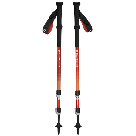 Black Diamond Trail Back Trekking Poles Burnt Sienna