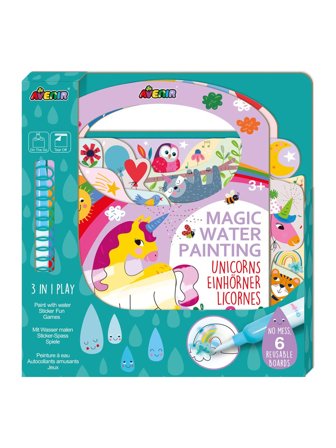 Avenir Avenir Girls' Magic water painting Unicorns, ref.: 6301778, material:paper, plastic