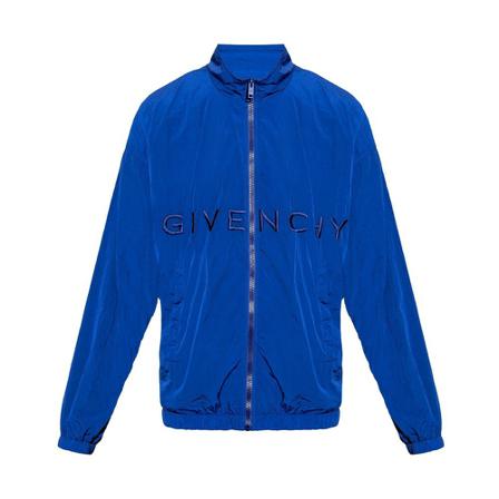 Givenchy Track Jakke with logo Blå, Herre