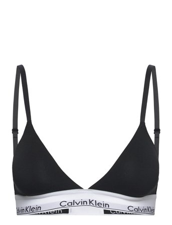 Lightly Lined Triangle Black Calvin Klein