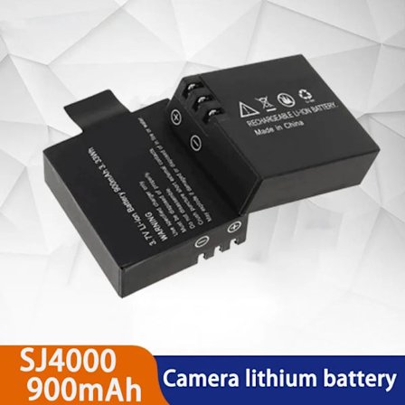 3,7V 900mAh Li-ion genopladeligt batteri til SJCAM SJ4000 WiFi SJ5000 WiFi SJ6000 SJ7000 WIFi M10 SJ5000x Sport Action Camera DV