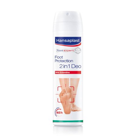 Hansaplast Foot Protection 2in1 Deodorante Piedi Spray Senza
