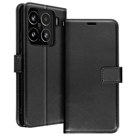 Smartphoneetui - Mayaxess - Xiaomi 15 - Ekoskinn - Avtagbar handled - Videostöd