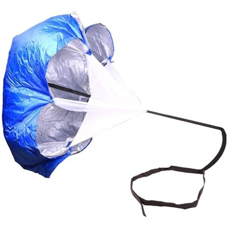 Löparhastighetsträning 56'' Fallskärm Justerbar Rem