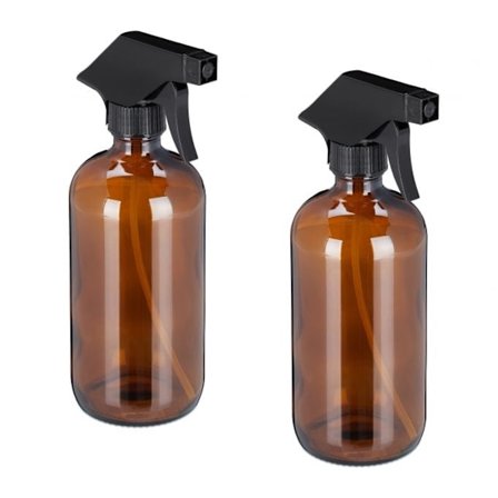 Sprayflaska glas brun, 2-pack