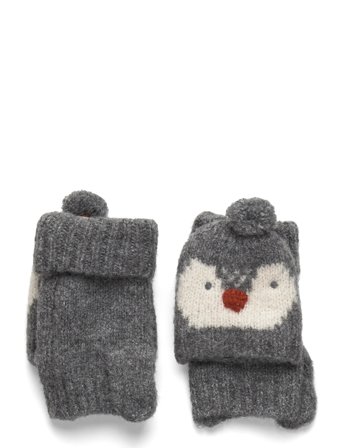 Penguin Gloves Grey Mango