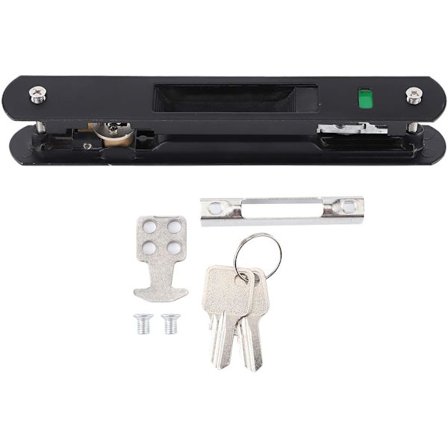 Dør lås - Skyvedør vindu krok lås bevegelig dør moderne enkel dobbeltsidig lås for hjem (For dørtykkelse 26mm-30)