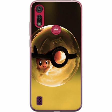 Motorola Moto E6s (2020) Genomskinligt Skal Pokemon