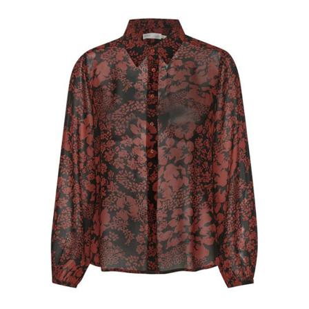 InWear FlorizzaIW overhemd , Rood , Dames , Maat: L