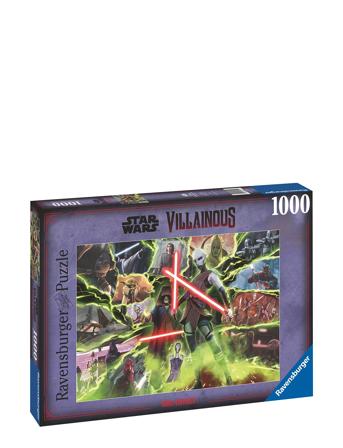 Star Wars Villainous Asajj Ventress 1000P Patterned Ravensburger