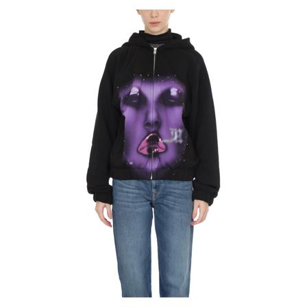 Misbhv Hoodies , Zwart , Dames , Maat: 2XS