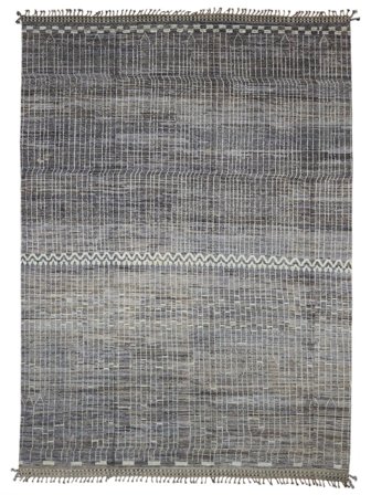 Large Berber Style Rug 361X482 Wool