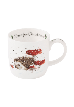 Wrendale Mugg Home for Christmas 31 cl Kök & matlagning Vit 31CL
