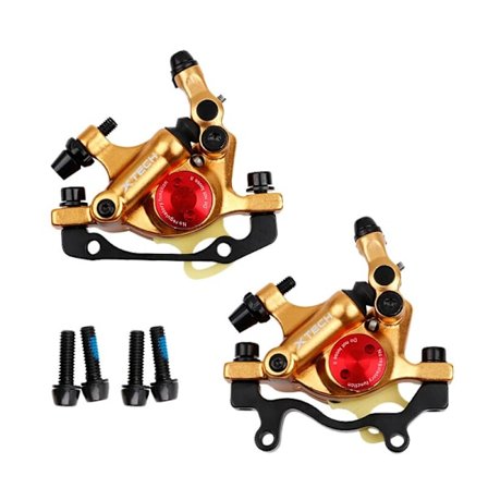 ZOOM HB100 MTB Hydrauliska bromsar Set Cykelok Skivbromsar För Mountainbike Knuffar Bromsok Kolv Cykling Med Rotor 160mm