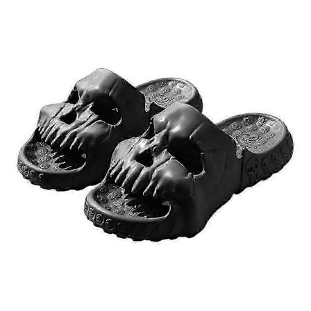 Muodikkaat värikkäät EVA-pääkallotossut kevyet liukumattomat sandaalit kotiin kylpyhuoneeseen