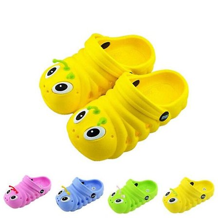 Tecknade barn Caterpillar Sandaler Tofflor Andas Skor pink 22