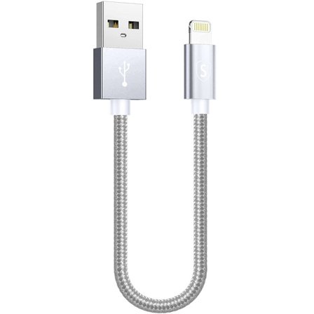 SiGN USB cable with Lightning 2.4A, 12W for iPhone, 25cm